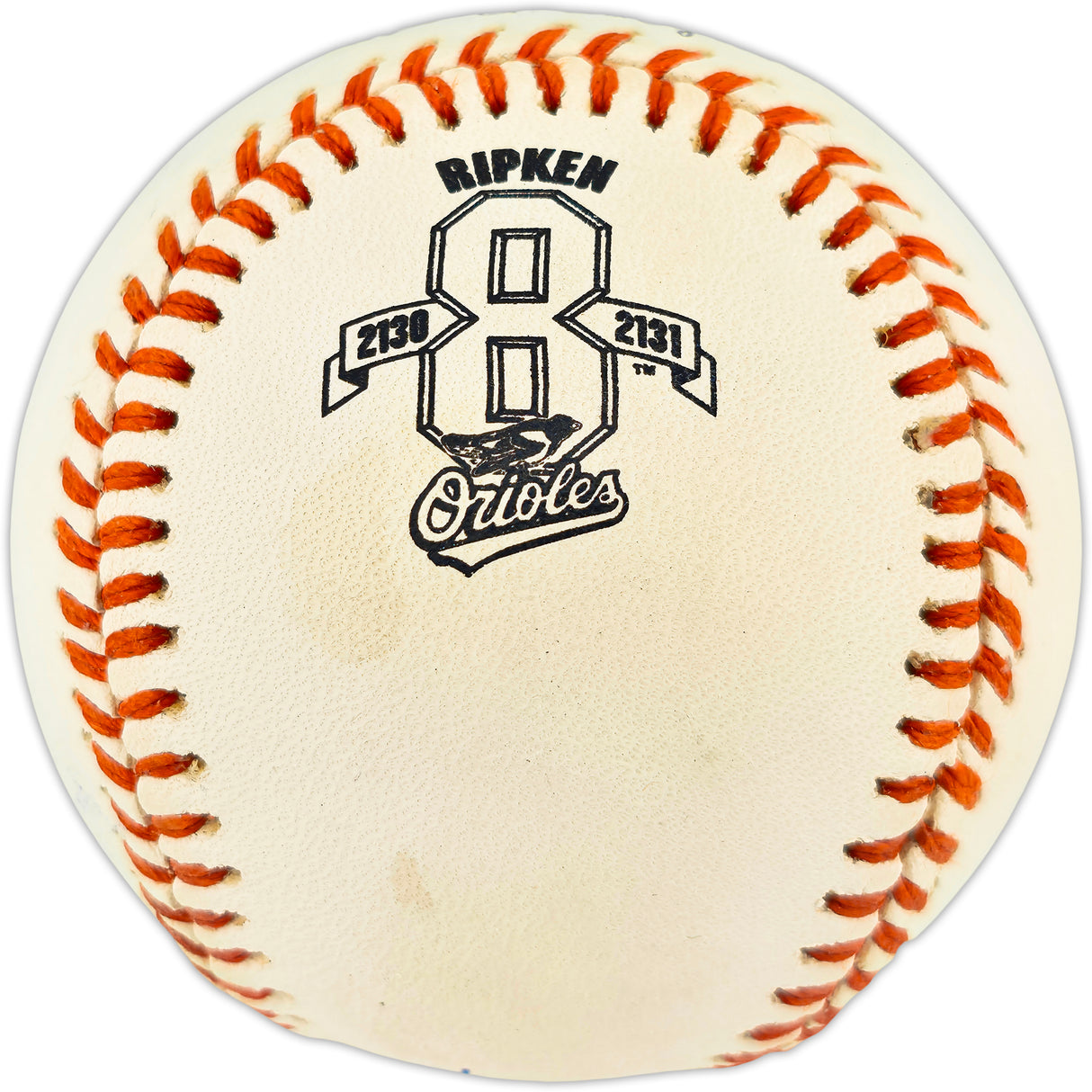 Cal Ripken Jr. Autographed Official #8 2131 Logo Baseball Baltimore Orioles Beckett BAS QR #BR51071