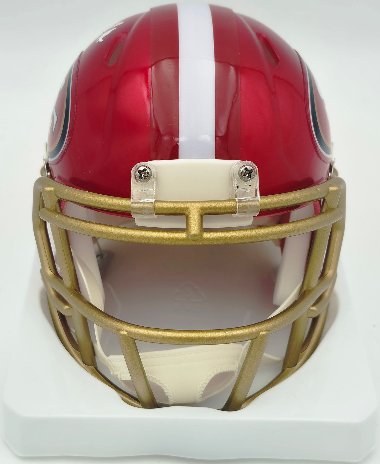 Nick Bosa Autographed San Francisco 49ers Flash Red Speed Mini Helmet Beckett BAS Witness #1W811852