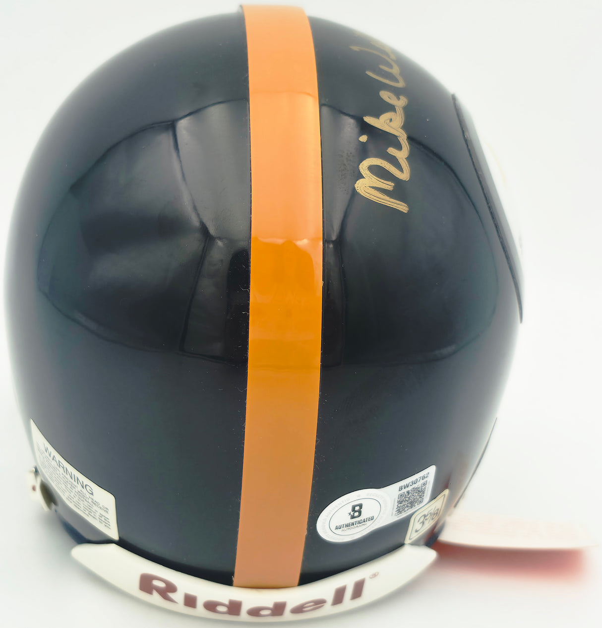 Mike Webster Autographed Pittsburgh Steelers Black Mini Helmet "HOF 97" Beckett BAS QR #BW30762