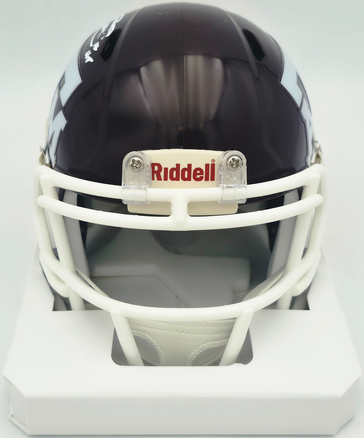 Johnny Manziel Autographed Texas A&M Aggies Maroon Speed Mini Helmet "12 HT" Beckett BAS Witness #3W319924