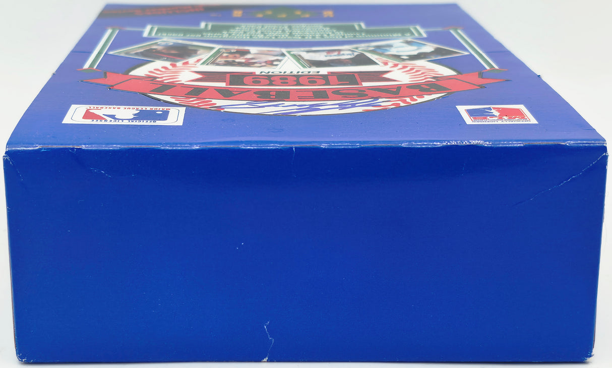 Ken Griffey Jr. Autographed 1989 Upper Deck Baseball Empty Box Seattle Mariners Beckett BAS Witness #4W749334