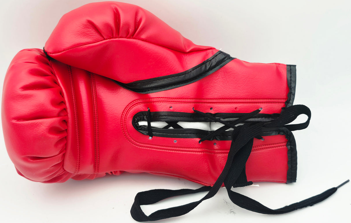 Muhammad Ali Autographed Red Boxing Glove Beckett BAS #AG020299
