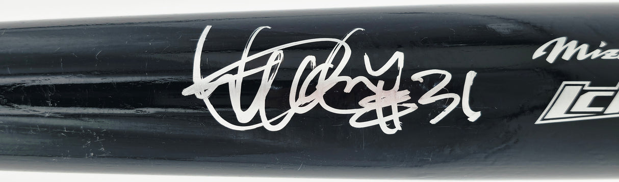 Ichiro Suzuki Autographed Mizuno Game Issued Game Bat 51 AD31 Baseball Bat New York Yankees "#31" Beckett BAS QR #BX67598