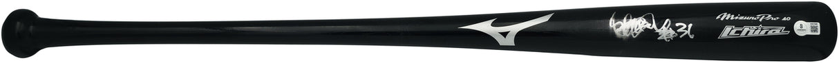 Ichiro Suzuki Autographed Mizuno Game Issued Game Bat 51 AC95 Baseball Bat New York Yankees "#31" (Smudged) Beckett BAS QR #BX67600