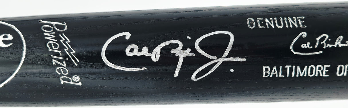 Cal Ripken Jr. Autographed Game Issued Louisville Slugger P72 Baseball Bat Baltimore Orioles Beckett BAS QR #BX67570