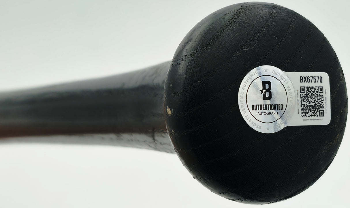 Cal Ripken Jr. Autographed Game Issued Louisville Slugger P72 Baseball Bat Baltimore Orioles Beckett BAS QR #BX67570
