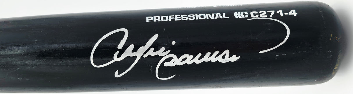 Andre Dawson Autographed Game Issued Cooper C271 Baseball Bat Chicago Cubs Beckett BAS QR #BX67572