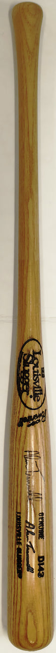Alan Trammell Autographed Game Issued Louisville Slugger D143 Baseball Bat Detroit Tigers Beckett BAS QR #BX67602