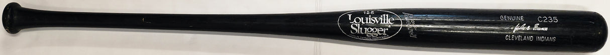 Unsigned Julio Franco Black Luisville Slugger C235 Game Used Baseball Bat SKU #267237