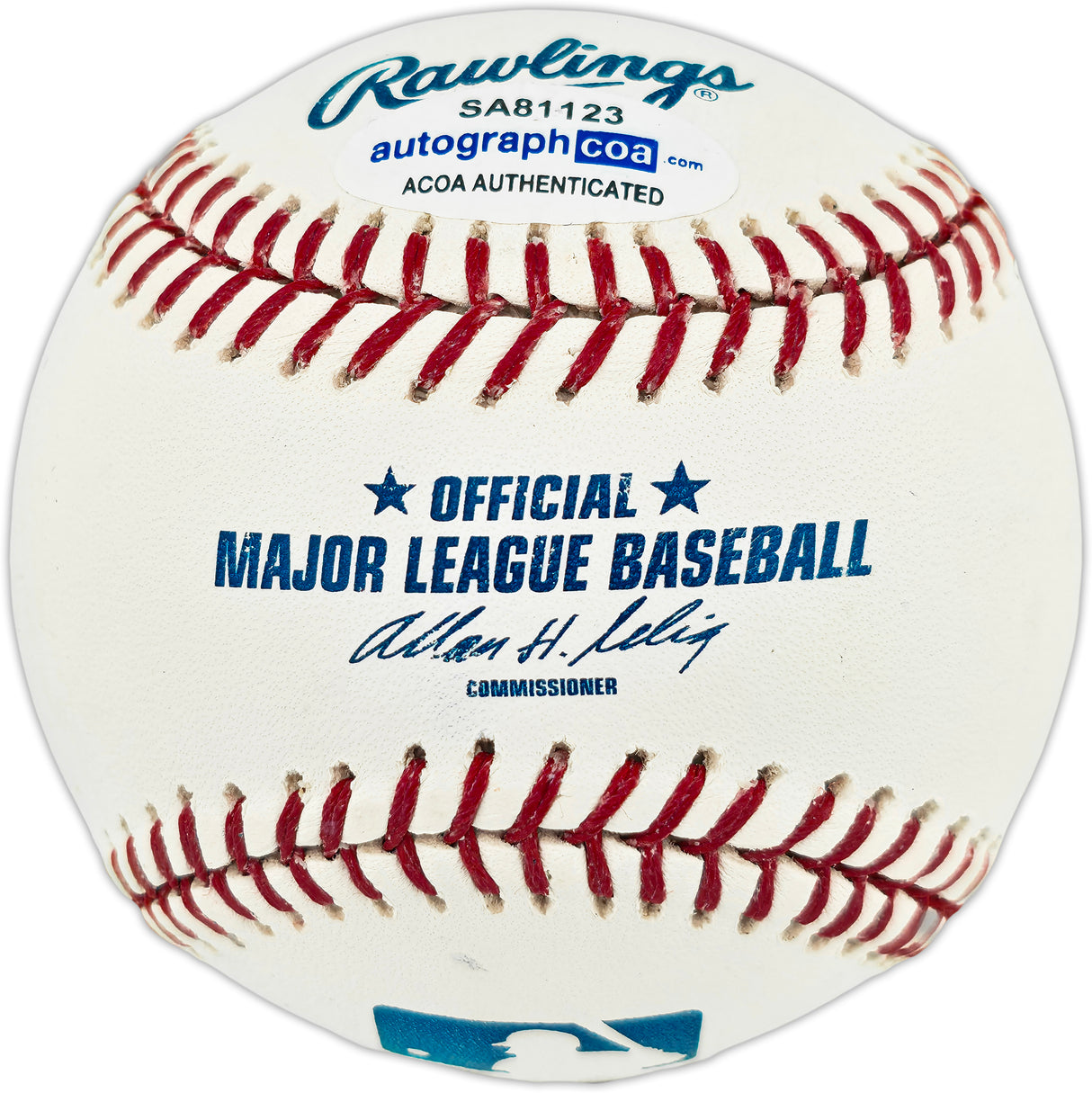 Jon Hamm Autographed Official MLB Baseball Actor Mad Men Beckett BAS QR #BX67613