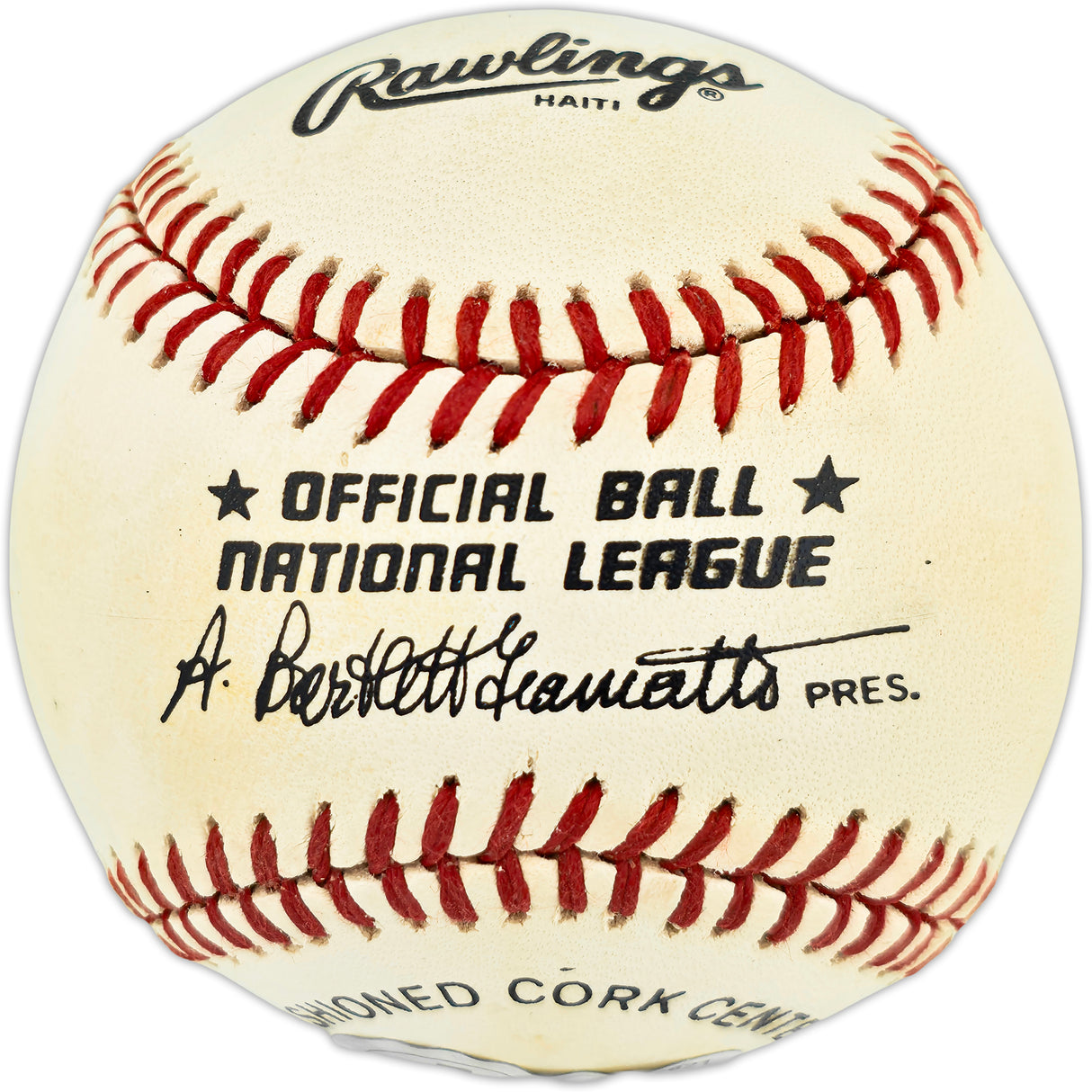 Del Crandall Autographed Official NL Baseball Milwaukee Braves Beckett BAS QR #BX67621