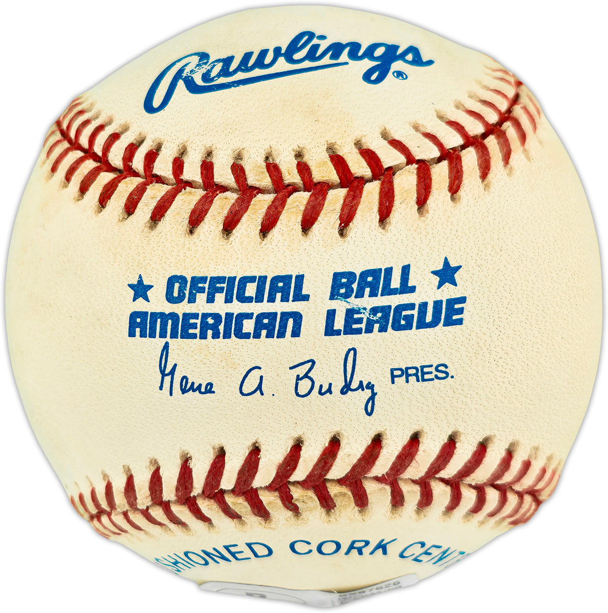 Ken Griffey Jr. Autographed Official AL Baseball Seattle Mariners Beckett BAS QR #BX67626