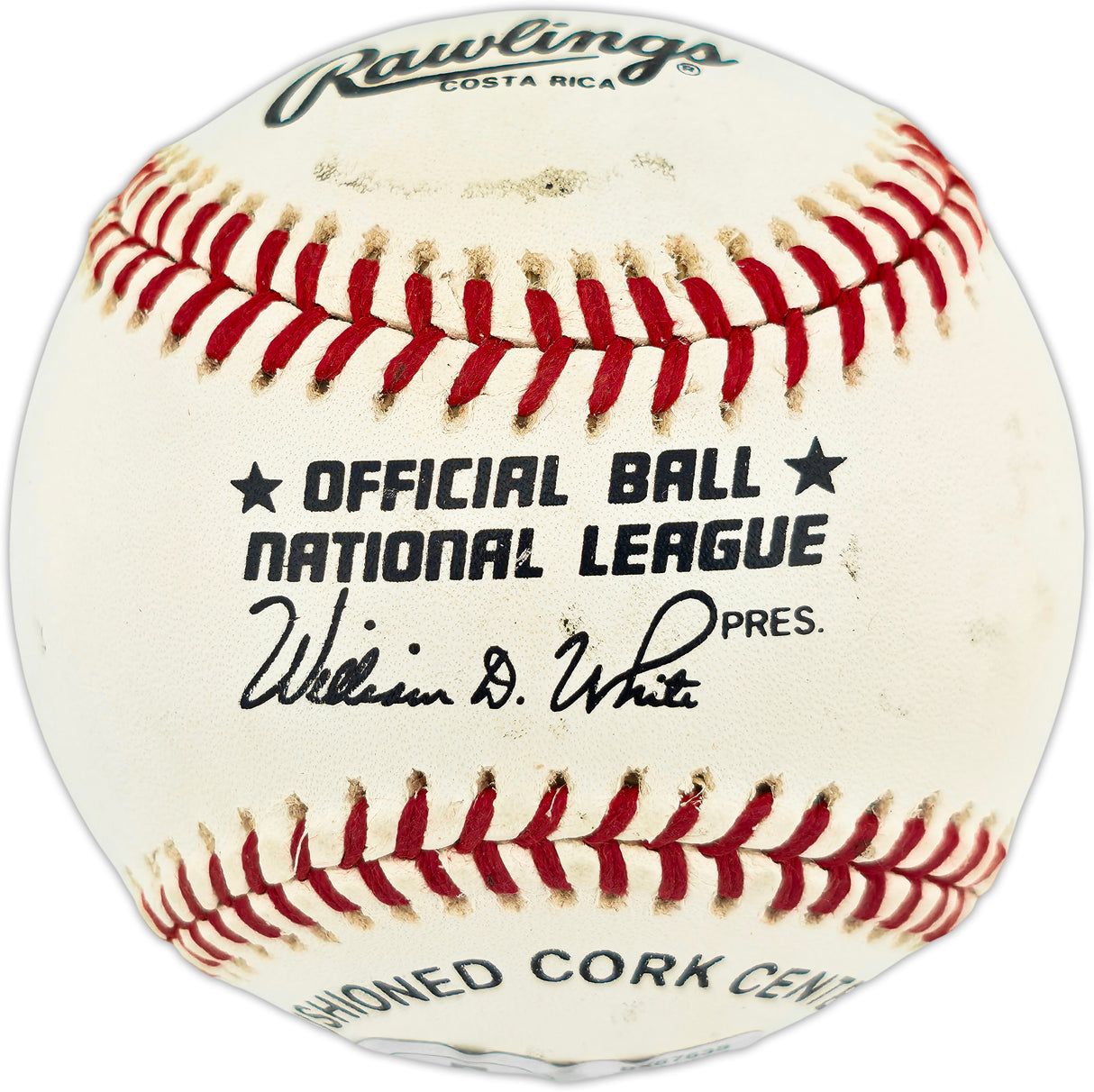 Mike Schmidt Autographed Official NL Baseball Philadelphia Phillies Beckett BAS QR #BX67635