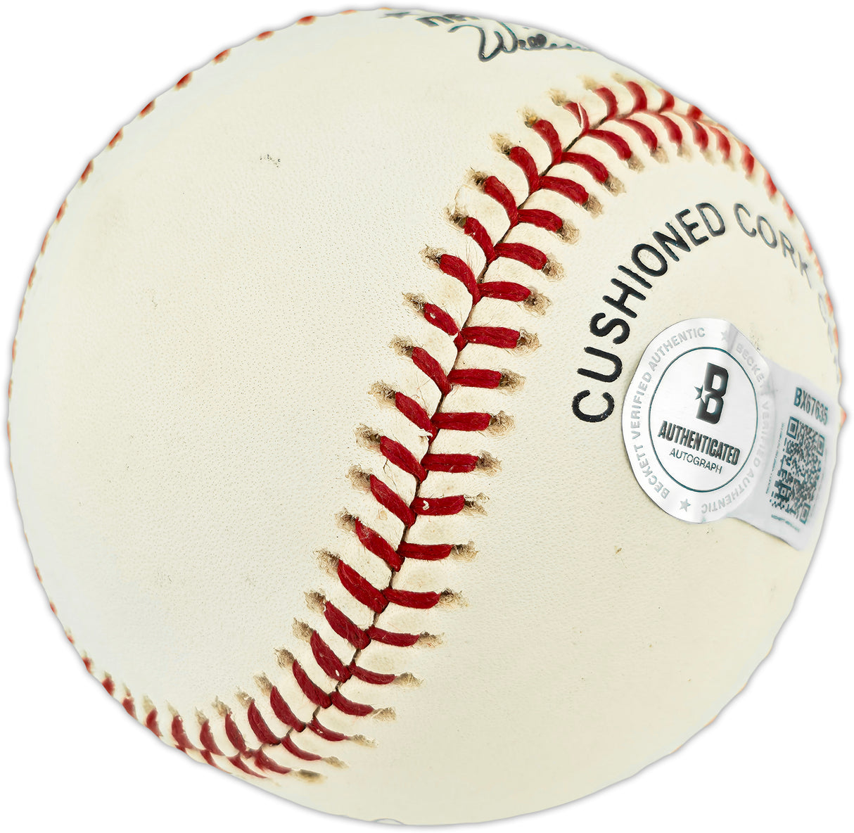 Mike Schmidt Autographed Official NL Baseball Philadelphia Phillies Beckett BAS QR #BX67635