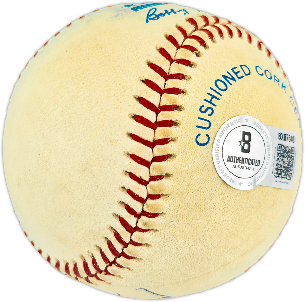 Harmon Killebrew Autographed Official AL Baseball Minnesota Twins Beckett BAS QR #BX67640