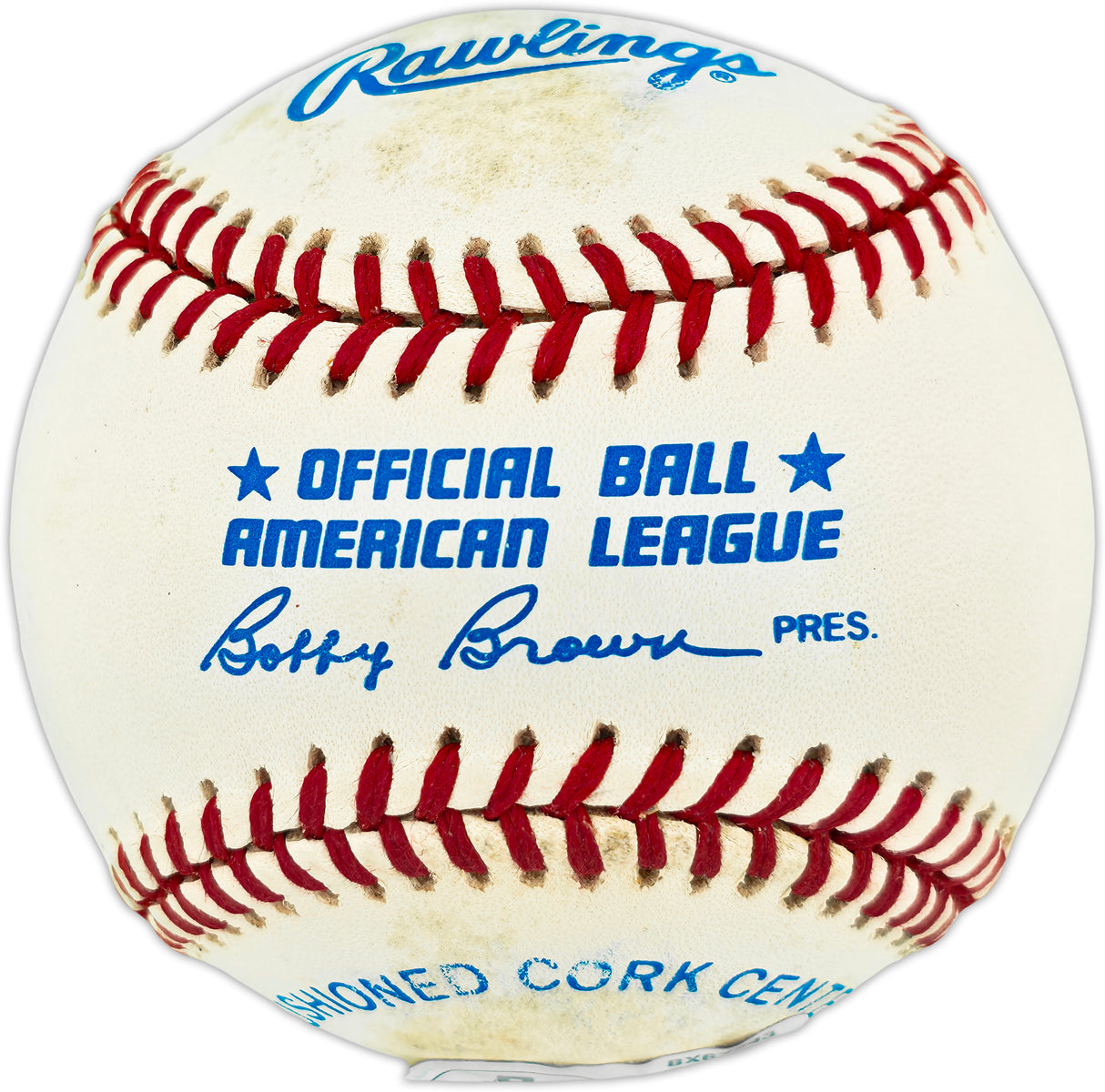 Reggie Jackson Autographed Official AL Baseball New York Yankees "HOF 93" Beckett BAS QR #BX67643