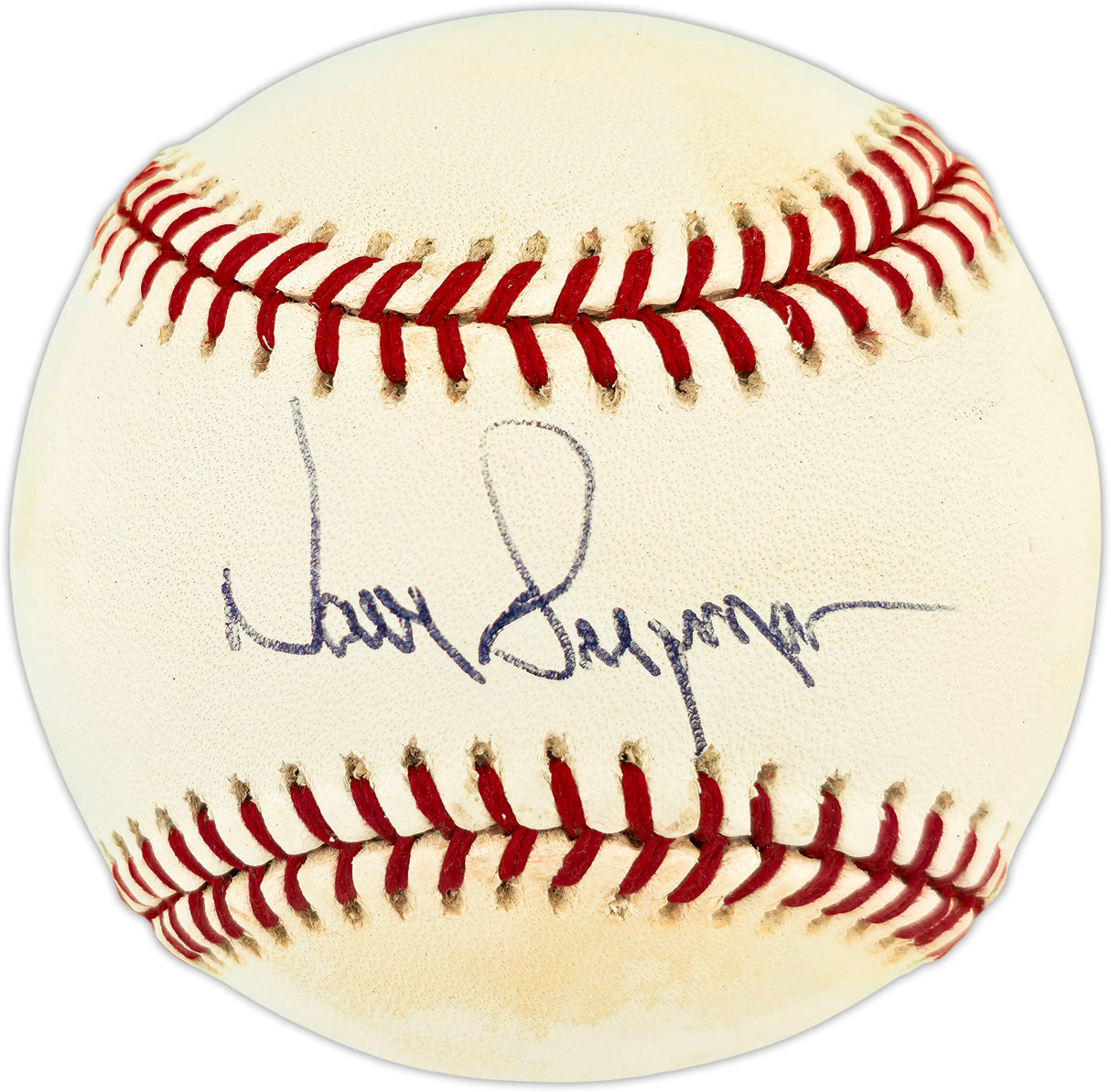 Dave Bergman Autographed Official AL Baseball Detroit Tigers Beckett BAS QR #BX67648