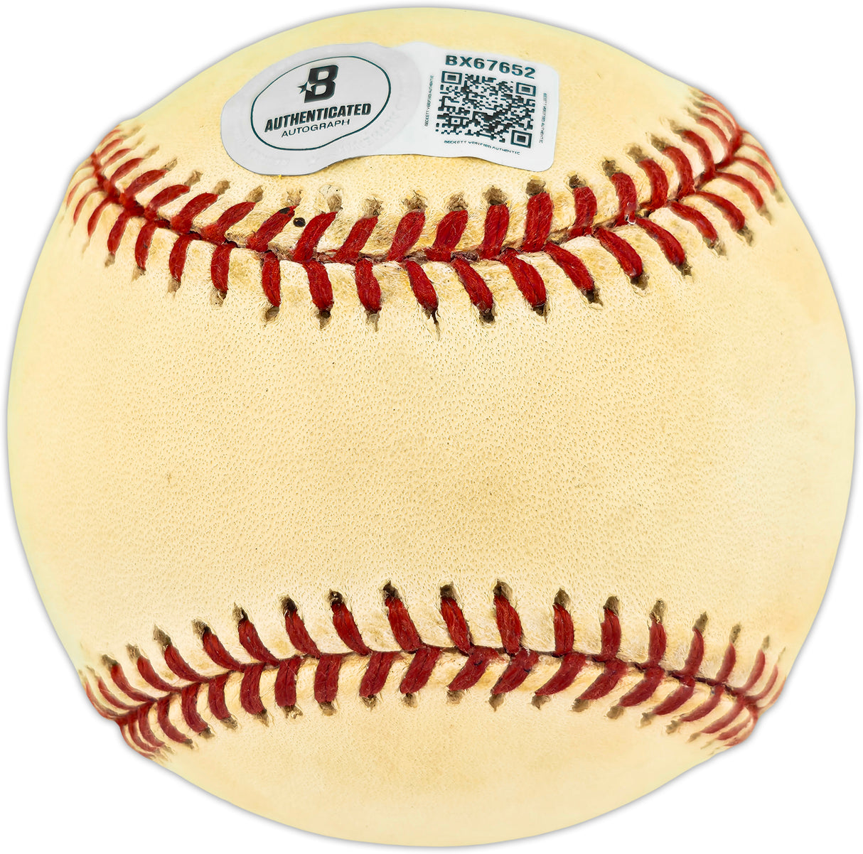 George Brett Autographed Official AL Baseball Kansas City Royals "HOF 99" Beckett BAS QR #BX67652