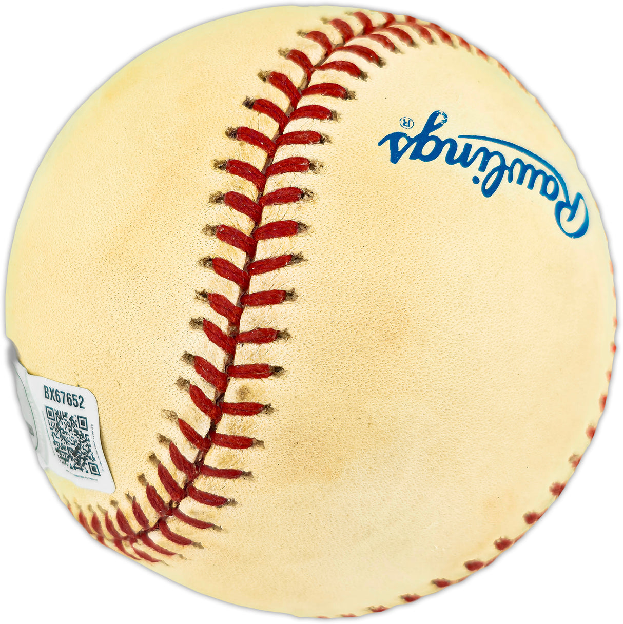 George Brett Autographed Official AL Baseball Kansas City Royals "HOF 99" Beckett BAS QR #BX67652