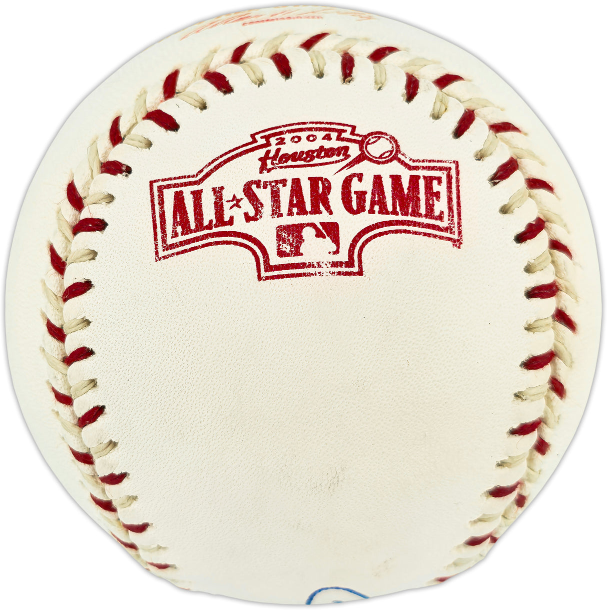 Vladimir Guerrero Sr. Autographed Official 2004 All Star Game Logo Baseball California Angels Beckett BAS QR #BX67661