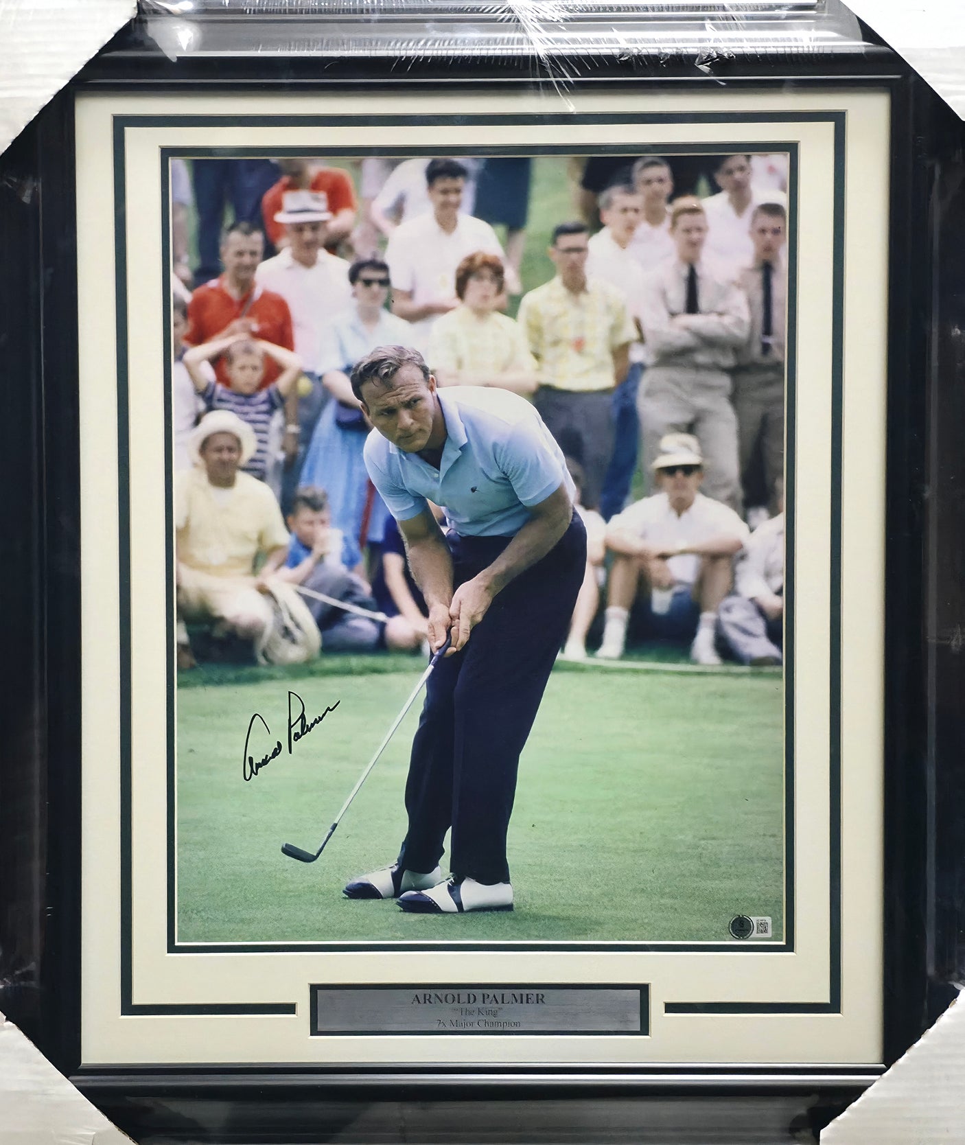 Arnold Palmer Autographed Framed 16x20 Photo Beckett BAS #AE16679