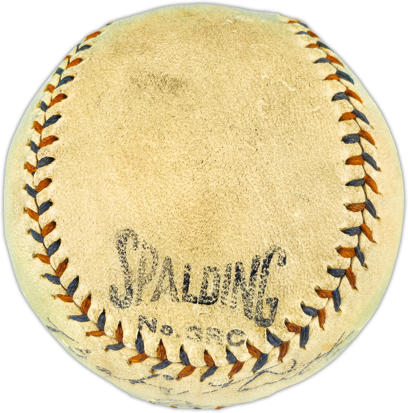 Babe Ruth Autographed Official Spalding Home Run Special Baseball New York Yankees Also Signed By Joe Judge PSA/DNA #AO09337