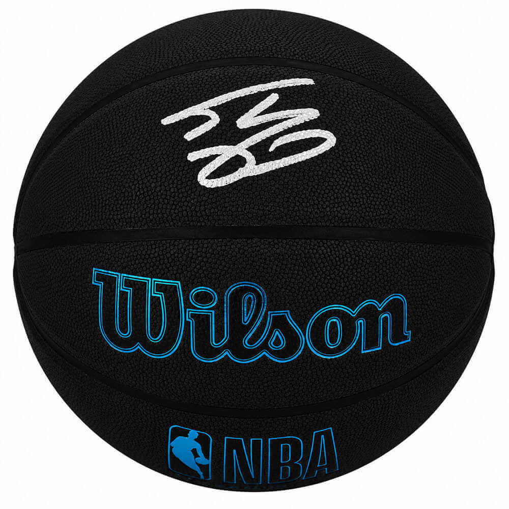 Shaquille O'Neal Signed Wilson Forge Plus Black Full Size NBA Basketball