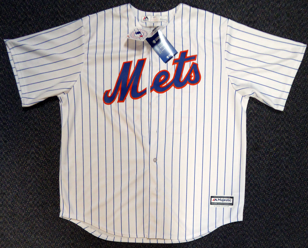 New York Mets Matt Harvey Autographed White Majestic Jersey Size XL MLB Holo #HZ302123