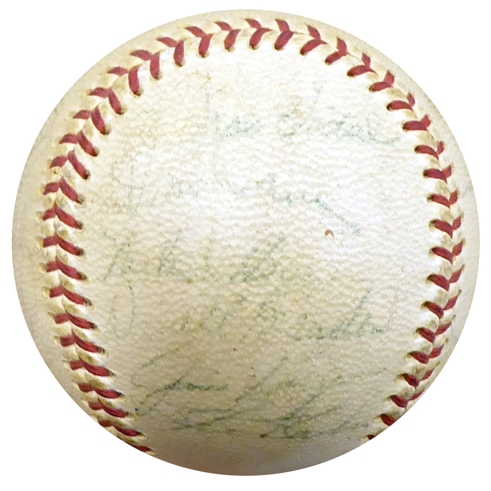 1969 Seattle Pilots Autographed Official AL Baseball With 24 Total Signatures Including Schultz, Davis & Segui Beckett BAS #A83609