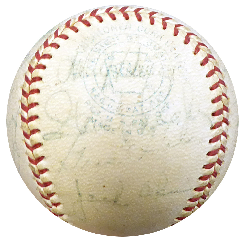 1969 Seattle Pilots Autographed Official AL Baseball With 24 Total Signatures Including Schultz, Davis & Segui Beckett BAS #A83609