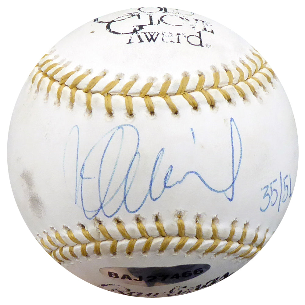 Ichiro Suzuki Autographed Official Gold Glove Baseball Seattle Mariners #35/51 MLB Holo #MR472903