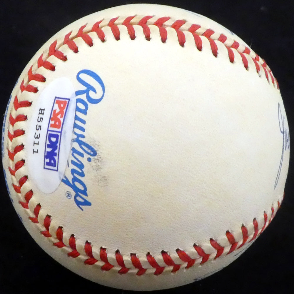 Joe "Oates" DeMaestri Autographed Official AL Baseball New York Yankees "1961 World Champs & 1960 AL Champs" PSA/DNA #H55311