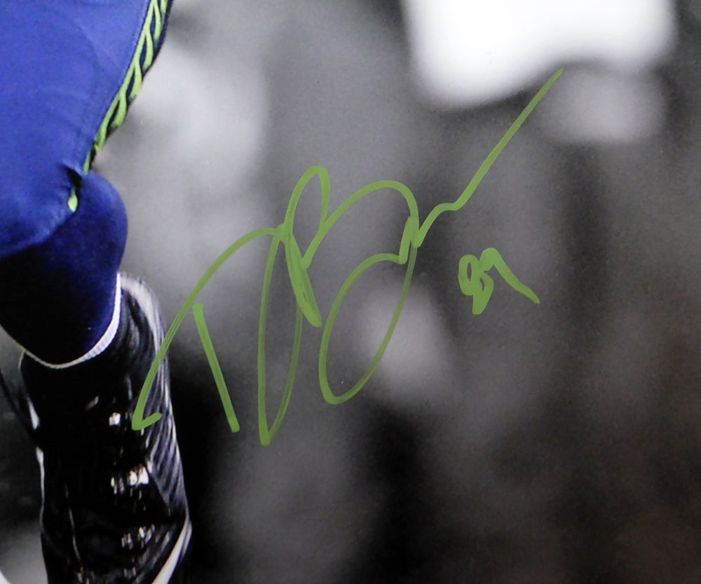Doug Baldwin Autographed 16x20 Photo Seattle Seahawks In Green MCS Holo Stock #104872