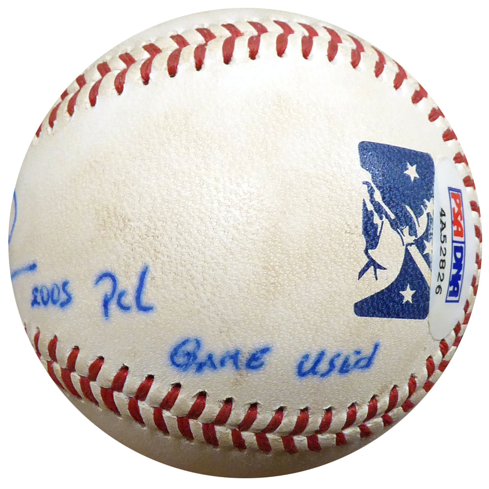 Felix Hernandez Autographed Official 2005 PCL Game Used Baseball Seattle Mariners PSA/DNA ITP #4A52826