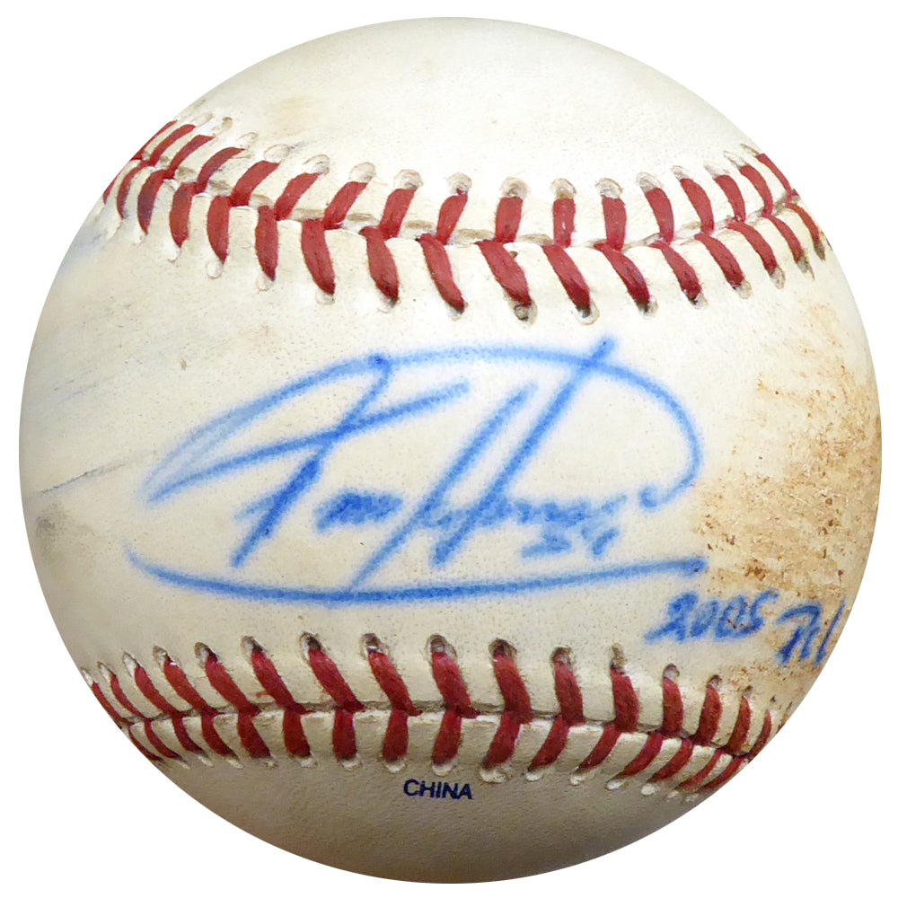 Felix Hernandez Autographed Official 2005 PCL Game Used Baseball Seattle Mariners PSA/DNA ITP #4A52822