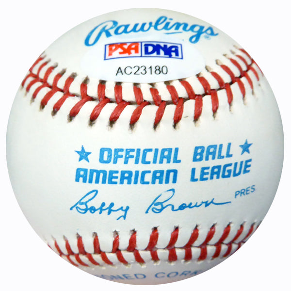 Tom Gorman Autographed Official AL Baseball New York Yankees PSA/DNA #AC23180