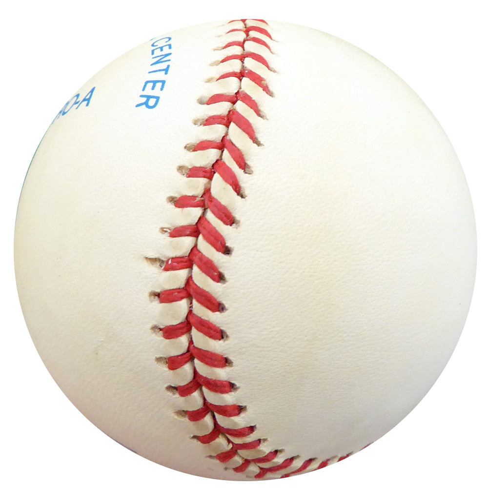 Hank Borowy Autographed Official AL Baseball New York Yankees, Chicago Cubs Beckett BAS #F26229