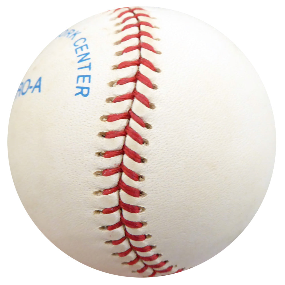 Hank Borowy Autographed Official AL Baseball New York Yankees, Chicago Cubs Beckett BAS #F26231