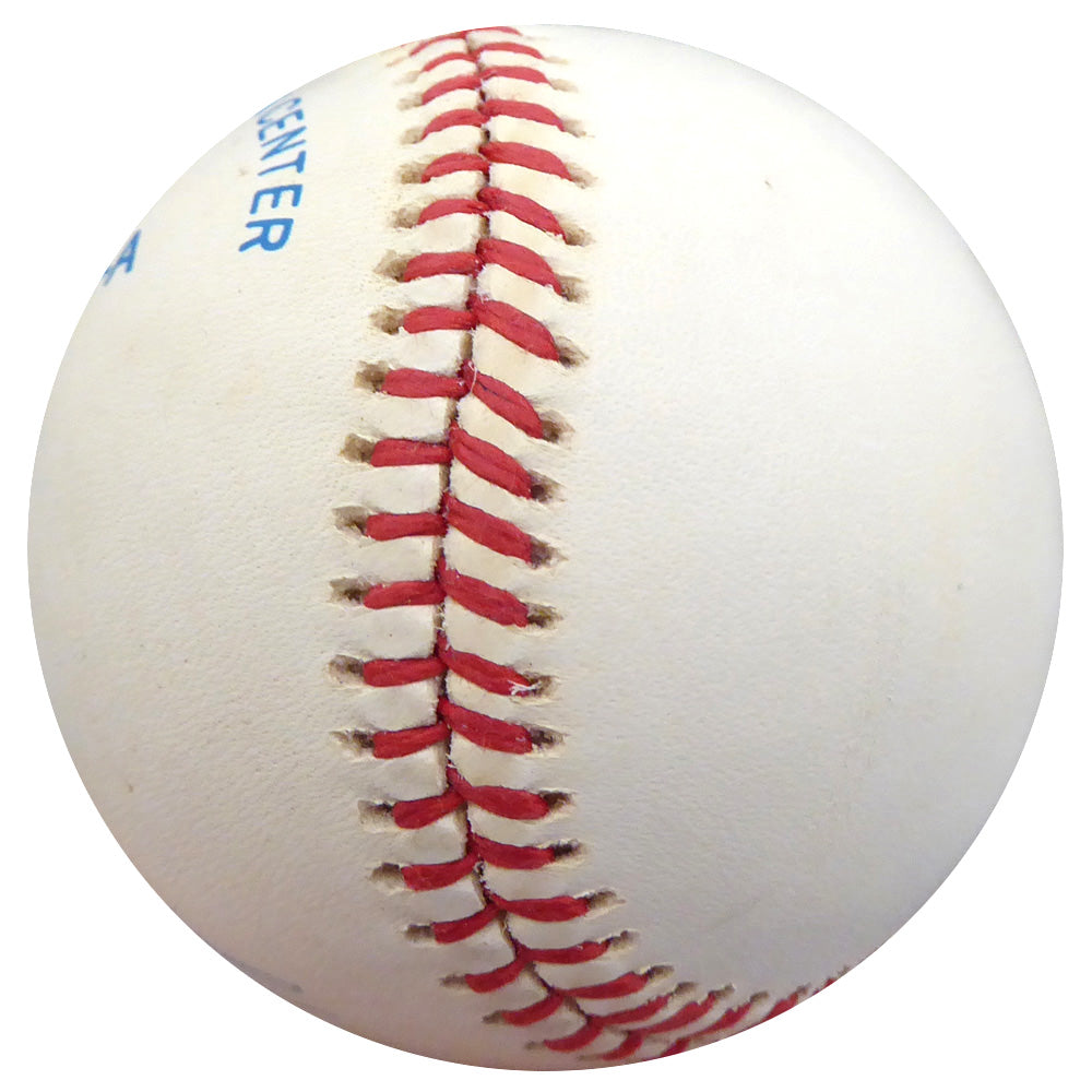 Hank Borowy Autographed Official AL Baseball New York Yankees, Chicago Cubs Beckett BAS #F26243