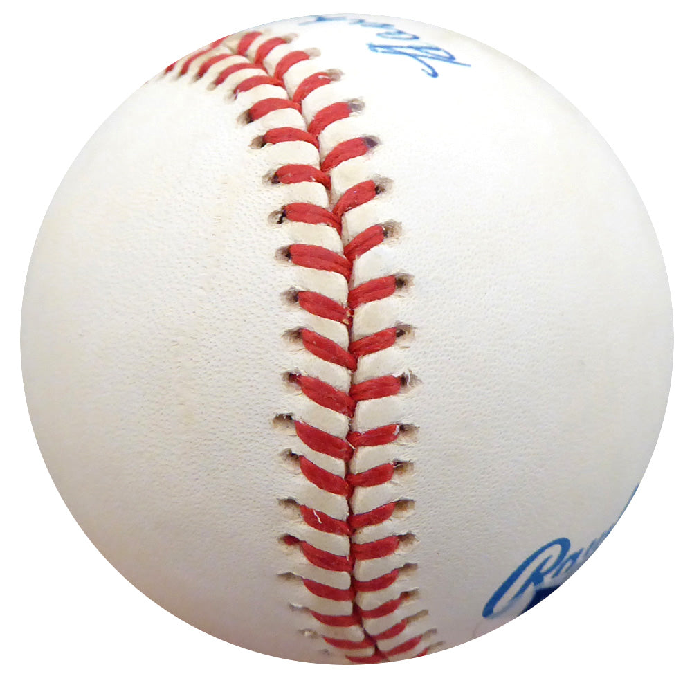 Hank Borowy Autographed Official AL Baseball New York Yankees "N.Y. New York Yankees" Beckett BAS #F26244