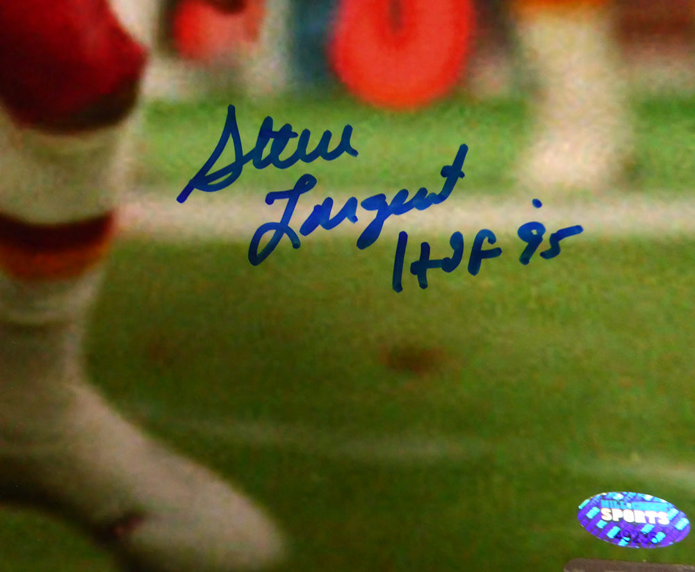 Steve Largent Autographed 16x20 Photo Seattle Seahawks "HOF 95" MCS Holo Stock #112513