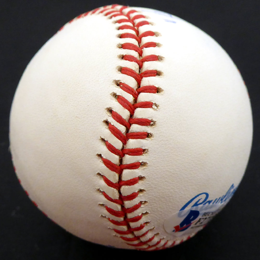 Bud Metheny Autographed Official AL Baseball New York Yankees "#3" Beckett BAS #F27158