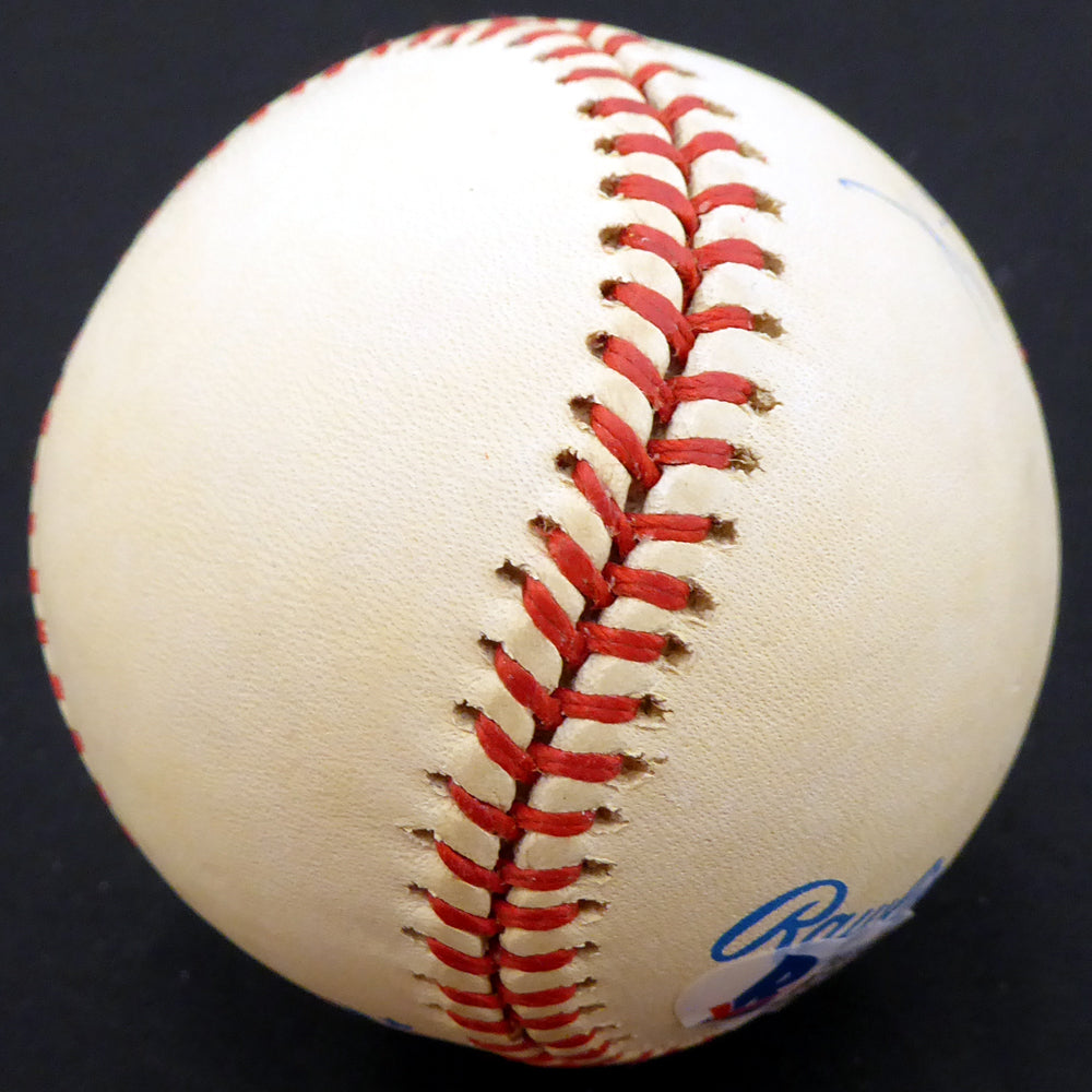 Bud Metheny Autographed Official AL Baseball New York Yankees "#3" Beckett BAS #F27165