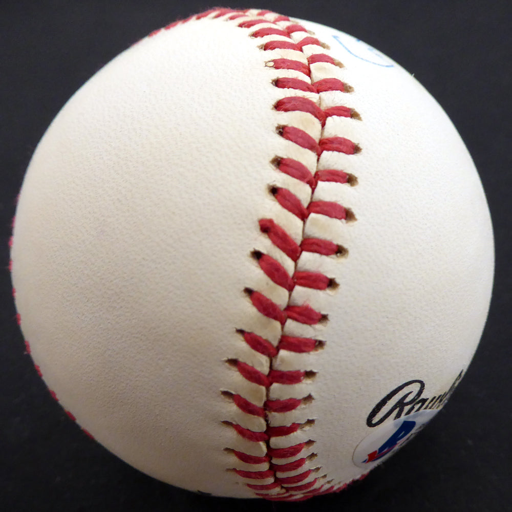 Marv Throneberry Autographed Official NL Baseball Oakland A's, New York Yankees Beckett BAS #F27658