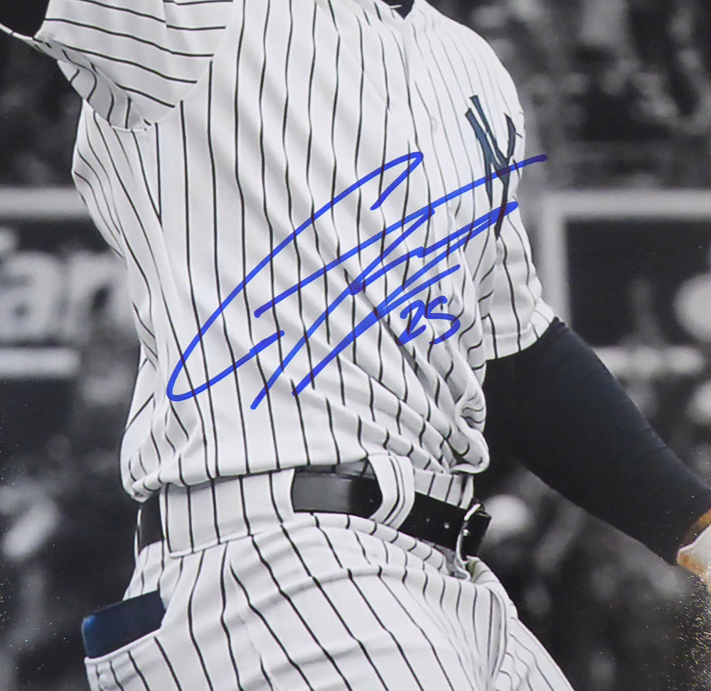 Gleyber Torres Autographed 16x20 Photo New York Yankees Beckett BAS Stock #146453