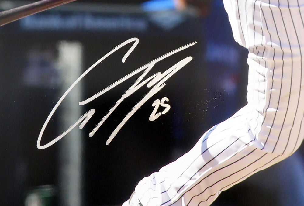 Gleyber Torres Autographed 16x20 Photo New York Yankees Beckett BAS Stock #146455