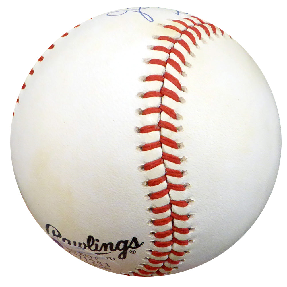 Jersey Joe Walcott Autographed Official NL Baseball Beckett BAS #C71253