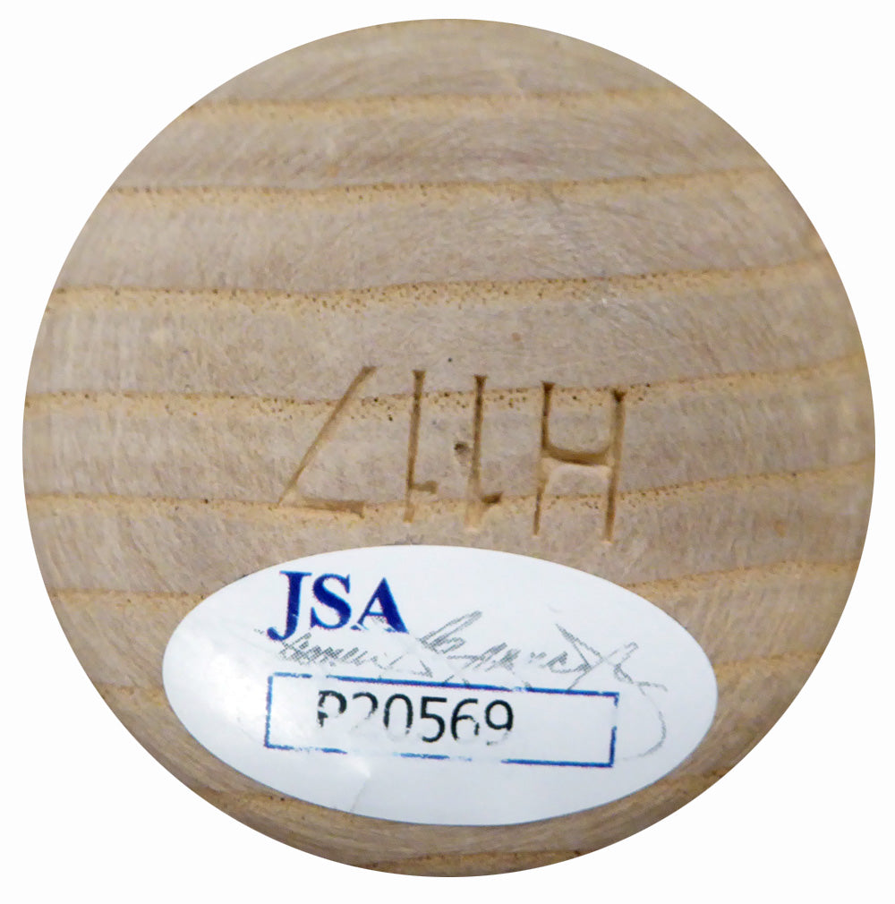 Johnny Mize Autographed Louisville Slugger Bat New York Yankees, St. Louis Cardinals JSA #P20569
