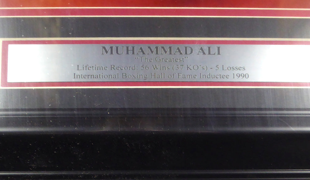 Muhammad Ali Autographed Framed 16x20 Photo PSA/DNA #M08374