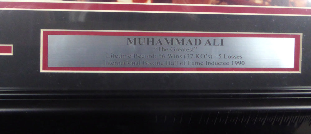 Muhammad Ali Autographed Framed 16x20 Photo PSA/DNA #S14055